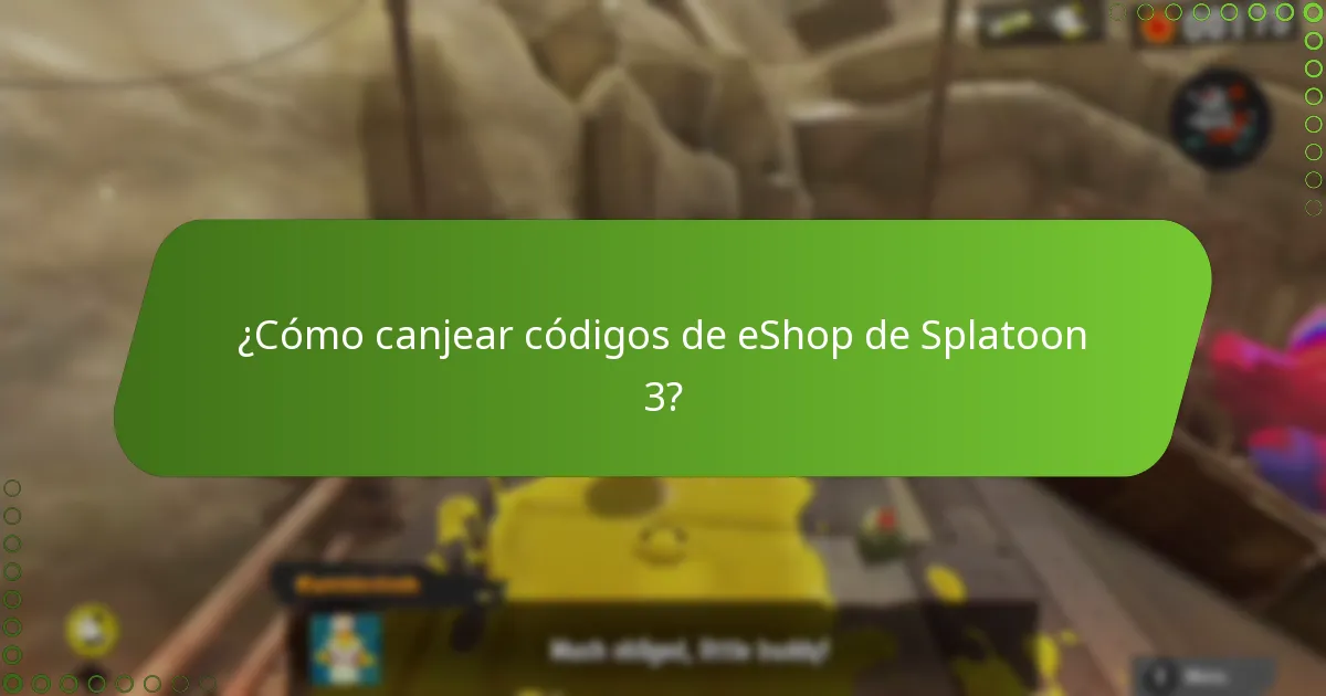 ¿Cómo puedo compartir códigos de eShop de Splatoon 3 con amigos y familiares?