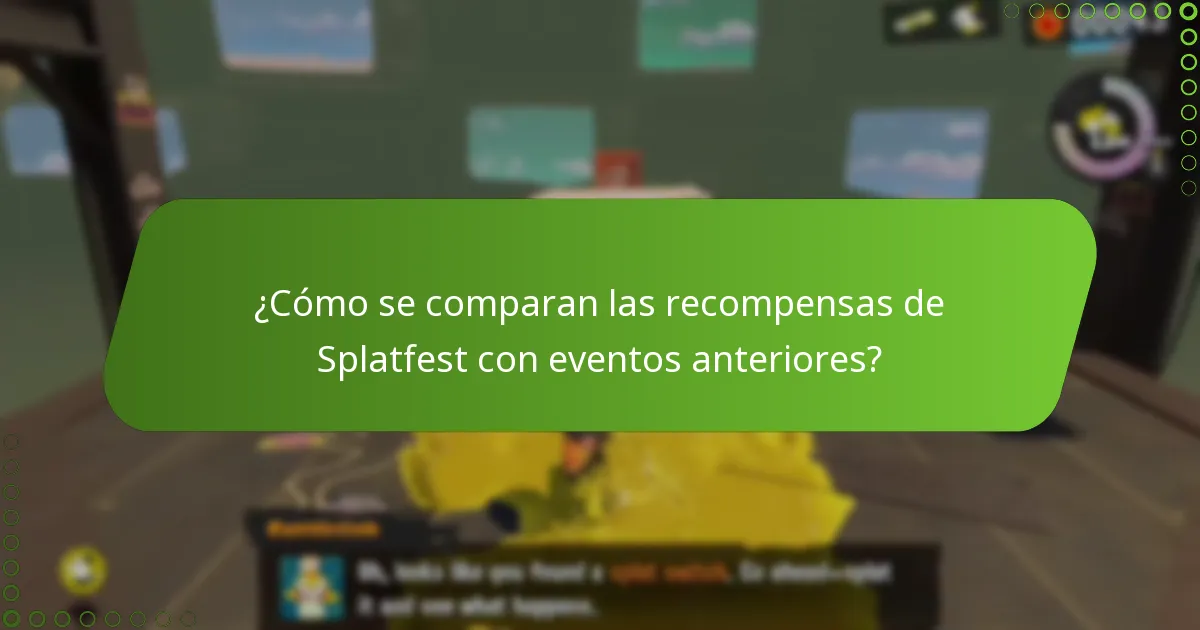 ¿Quién es elegible para las recompensas de Splatfest en Splatoon 3?