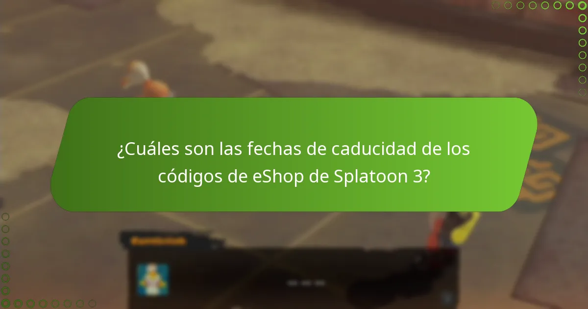 ¿Cómo se comparan las políticas de códigos de eShop de Splatoon 3 con otros juegos?