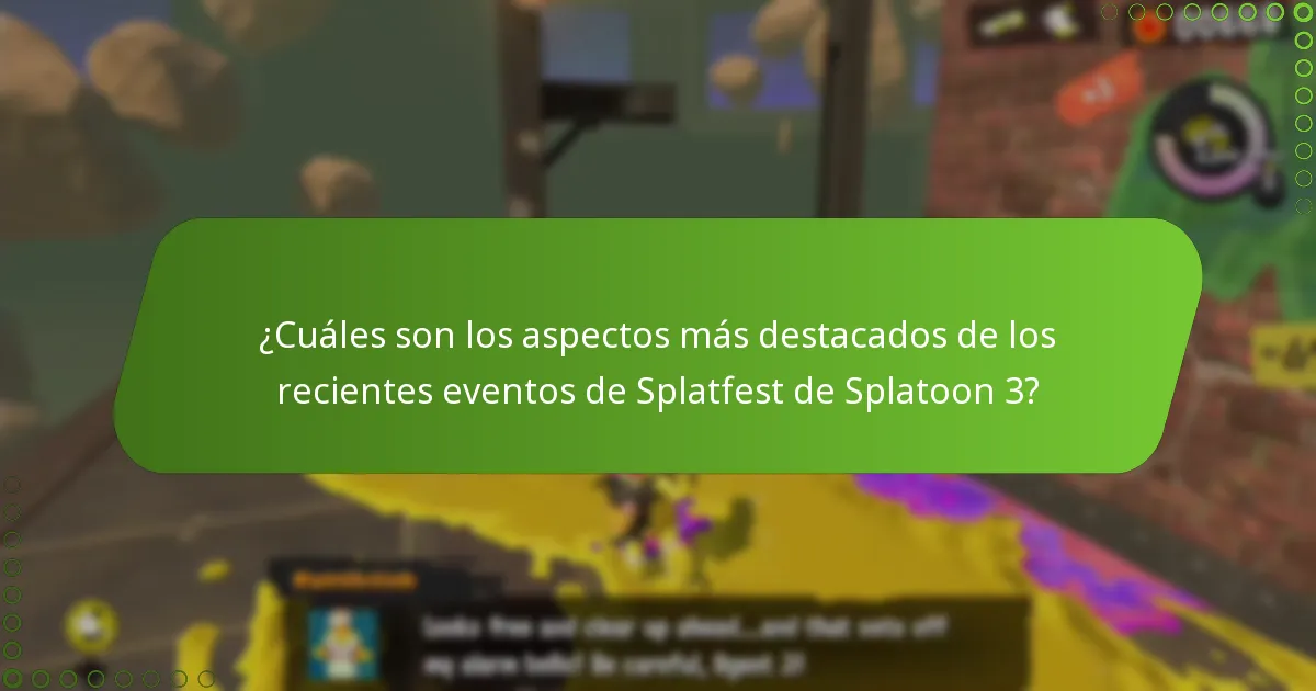 ¿Cómo se compara este Splatfest con eventos anteriores?