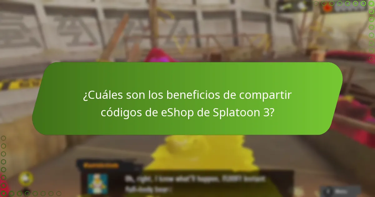 ¿Cómo canjear códigos de eShop de Splatoon 3?