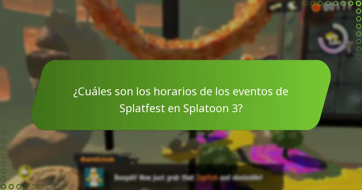 ¿Cómo pueden los jugadores establecer recordatorios para los eventos de Splatfest?