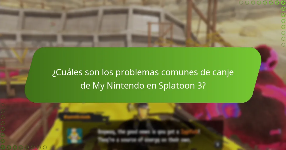 ¿Qué soluciones están disponibles para los problemas de canje de My Nintendo?