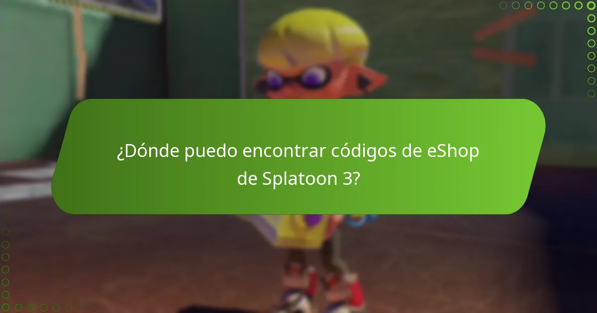¿Cuáles son los beneficios de rastrear códigos de eShop de Splatoon 3?