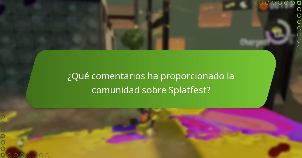 ¿Qué mejoras desean los jugadores para futuros eventos Splatfest?
